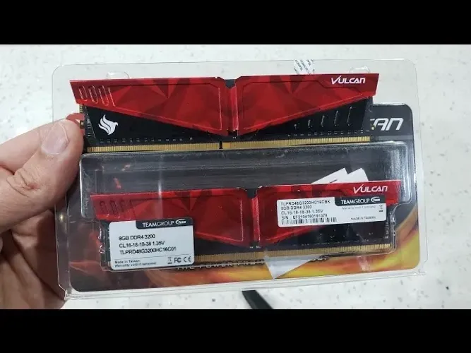 MEMORIA TEAM GROUP T-FORCE VULCAN Z, 16GB (2X8GB), DDR4, 3200MHZ