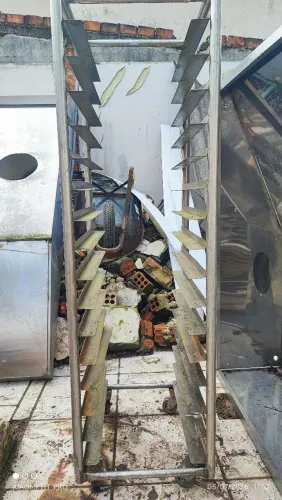 estante para padaria
