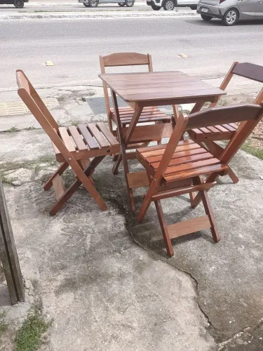 Jogo de mesa para lanchonete