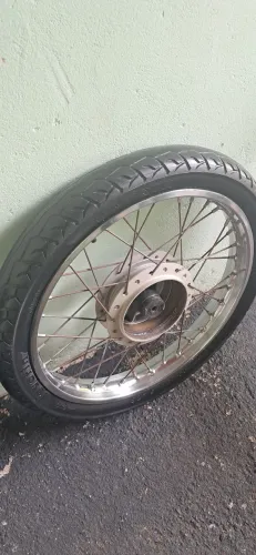 Roda dianteira da fan 125 2011 