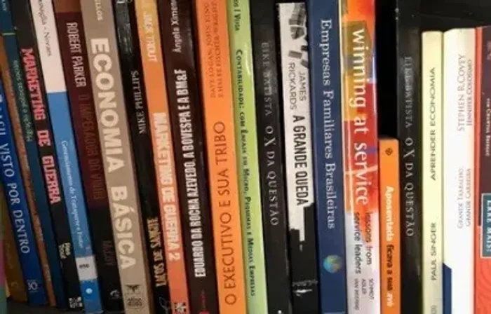 kit 10 livros economia finanças adm marketing - para provas - concursos - faculdade - esco