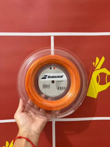 Rolo de corda Babolat Rpm Blast Laranja 1.25mm 200m. 