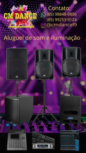 Aluguel de som profissional