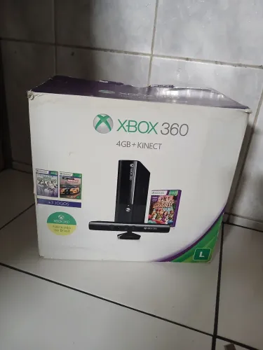 Caixa vazia Xbox 360