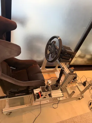 Cockpit simulador de corrida sim racing 