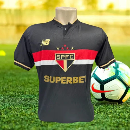 Camisa Time São Paulo Black