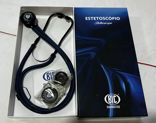 Estetoscópio BIC Diagnóstico P.A. Med - Excelente Estado