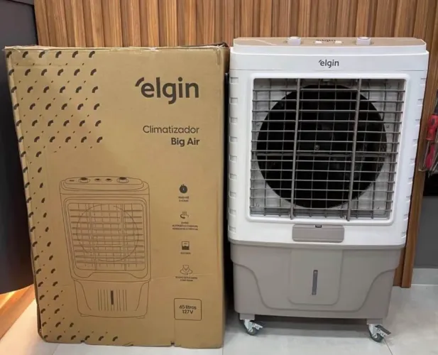 CLIMATIZADOR ELGIN 65 LITROS 3 VELOCIDADES ?