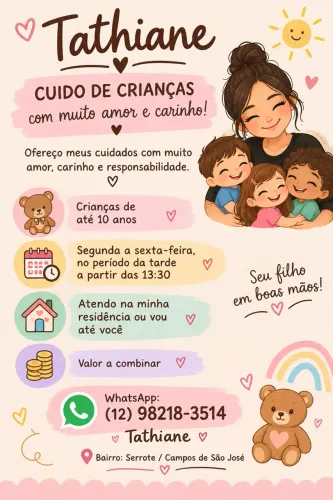 Serviços de babá