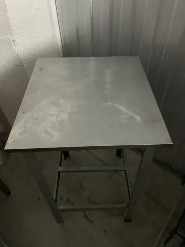 Mesa inox 55 X 60 90 de altura 