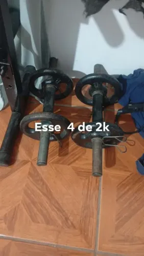 Barra de musculação