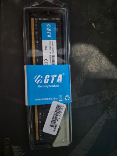 Memória ram ddr3 8gb