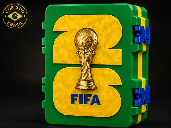 CAIXA PORTA FIGURINHAS DA COPA