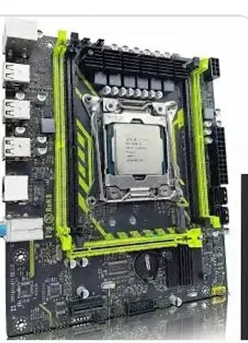 Kit placa mãe e processador x99 xeon e5 2670 v3 sem defeito