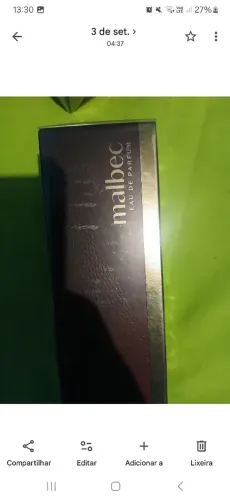 Vendo perfume boticário novo