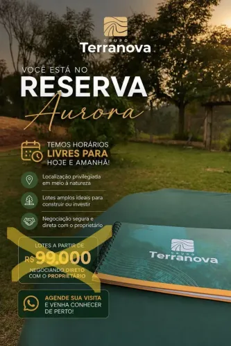 TERRENO EXCLUSIVO EM MAIRINQUE 1.000 m² EM MEIO À NATUREZA