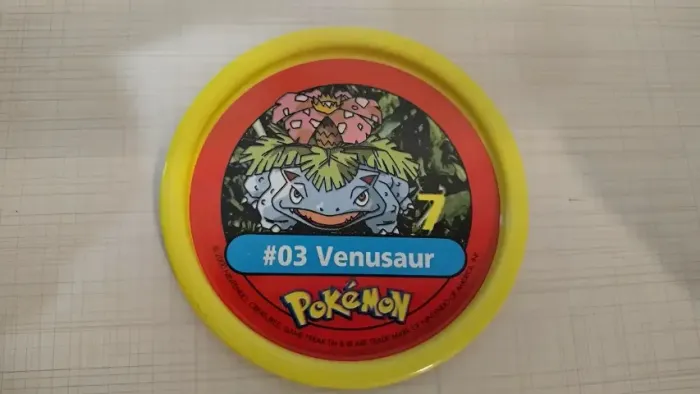 Tazos Estrela Pokémon Pokemetal