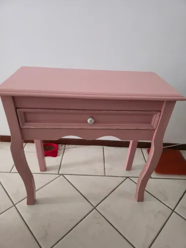 Penteadeira rosa