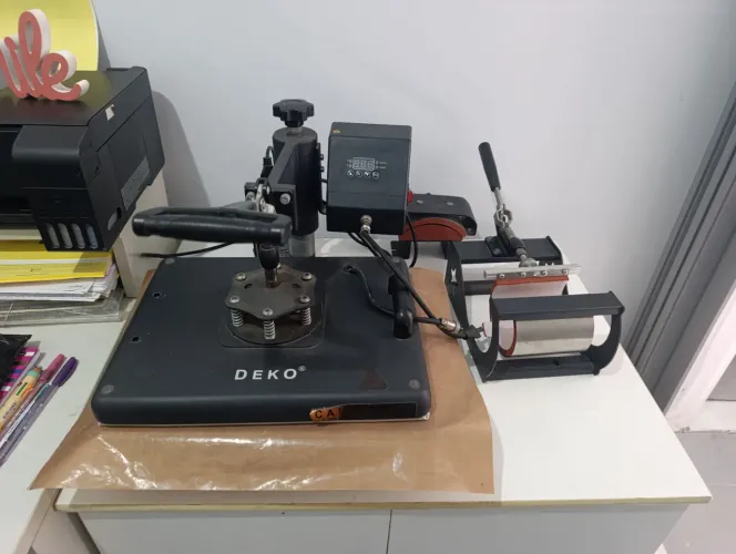 Prensa térmica Deko 10 em 1.