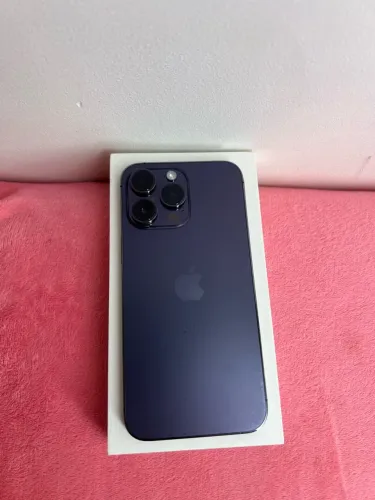 iPhone 14 Pro Max 128GB - Roxo-Profundo / Todo Original e com Caixa