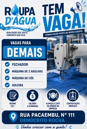 VAGAS DE EMPREGO