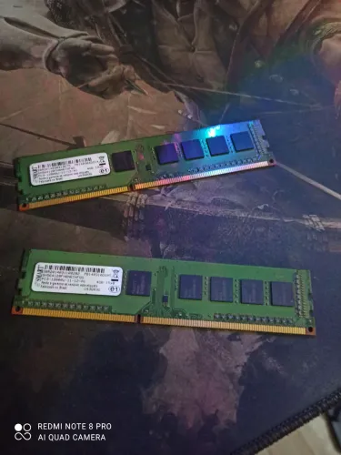 Memória ram dd3 8gb (2x4) nao sei o mgh