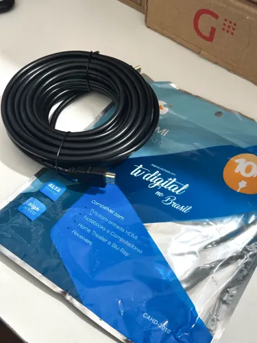 Cabo Hdmi de 10 Metros Resolução 4K 60 Hertz - 10M 