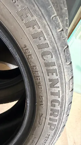 Vendo 2 pneus Goodyear 195/55 R16 minha vida
