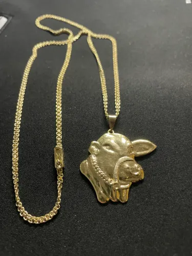 Corrente banhada ouro 18K