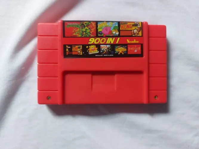 Cartucho super Nintendo 900in1