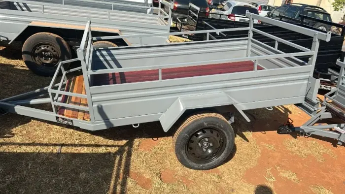 Reboque 2.00 x 1.20 c/ Cestinha | Pneus Novos | Modelo Novo | Disponível Agora