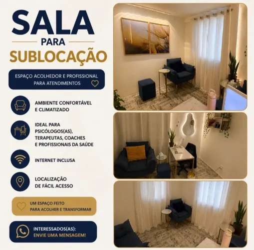 Sala para sublocação