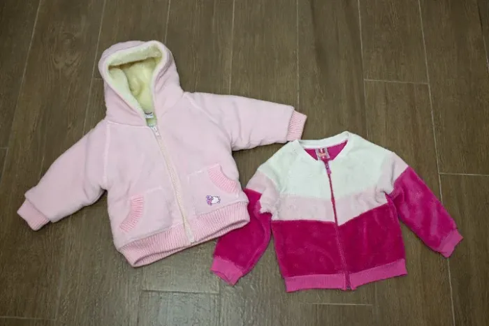 Kit com 2 blusas rosa quentinhas