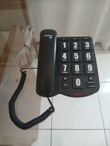 Telefone com Fio Intelbras. 
