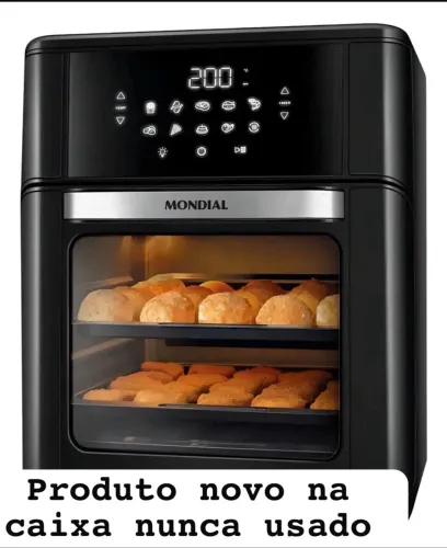 Fritadeira Air Fryer Forno Oven 12L Mondial
