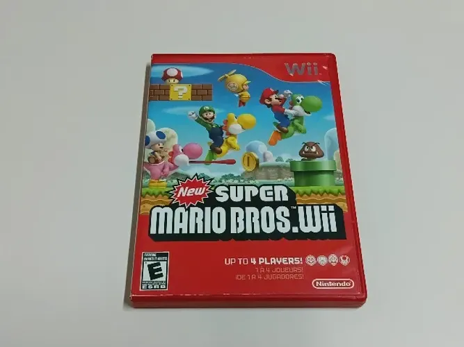 New Super Mario Bros Wii Original Americano para Nintendo Wii