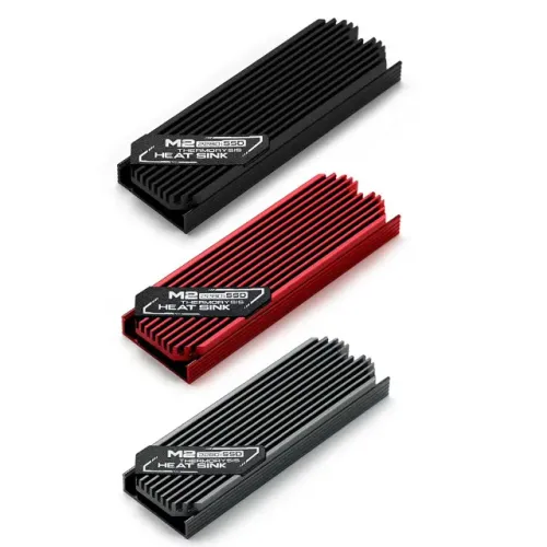 Dissipador de calor para SSD NVME M2 2280 com Thermal Pads e Parafusos