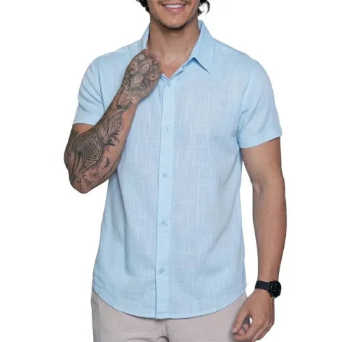 Camisa social linho