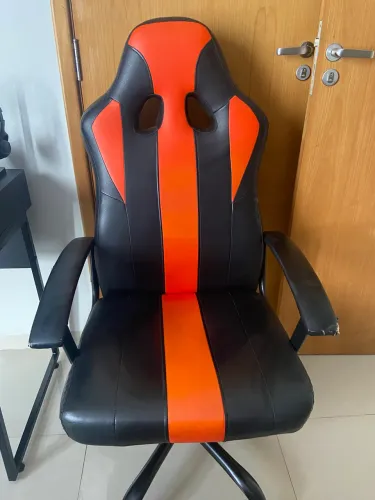 CADEIRA GAMER VERMELHO E PRETO