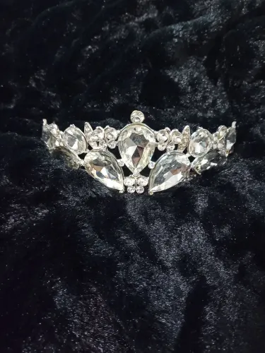 Tiara pedraria luxo noiva debutante