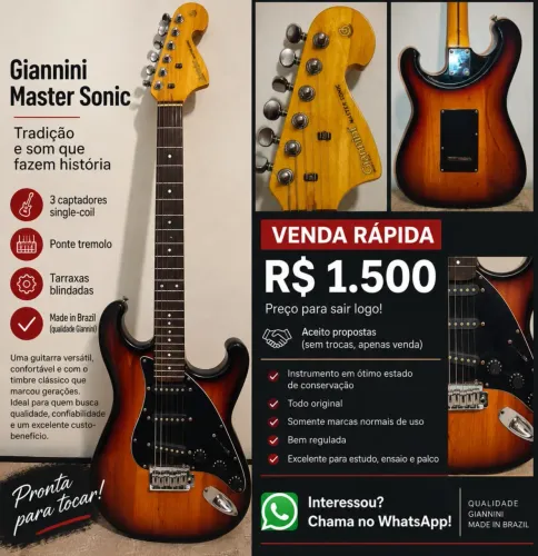 Guitarra Giannini estrato