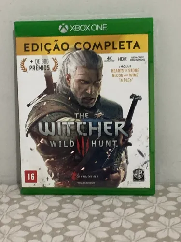 Jogo the witcher Wild hunt