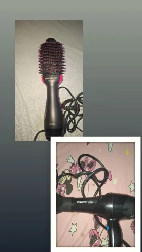 Secador da taiff, e uma escova secadora