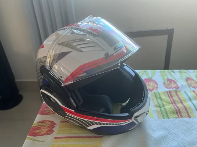 Capacete LS2 FF900 Valiant II Revo Articulado Tamanho 62 (XL) - Impecável