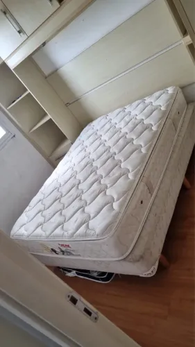 Cama (Colchão + Box) TAM. Viúva. 