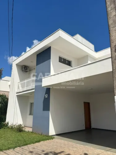 Casa sobrado em condominio fechado no Village Damha II em São Carlos - SP