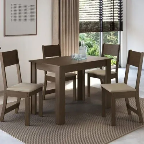 CONJUNTO MESA ATLANTA C/ 4 CADEIRAS EM PROMOÇÃO  ! ENTREGA HOJE !