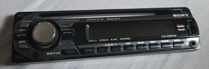 Frente Removível Sony Xplod CDX-GT427UX Original
