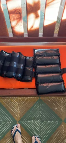 Caneleira academia 8 kg cada lado venda par.