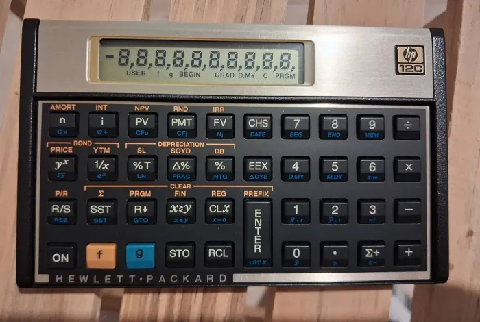 Calculadora HP12C - ORIGINAL